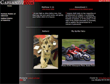 Tablet Screenshot of caplan77.com